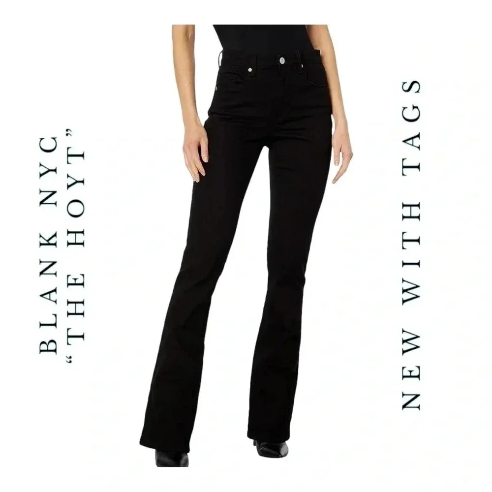1317/1318. NYC “THE HOYT” BOOTCUT DENIM JEANS SIZE 30 BLACK IN‎ COLOR